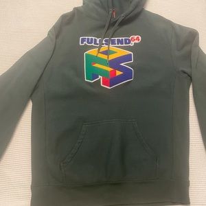 FULL SEND 64 hoodie large